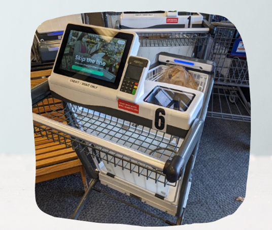 AI enabled smart shopping carts